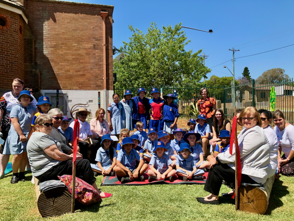 St John’s Campbelltown celebrates tradition and storytelling with new school yarning circle