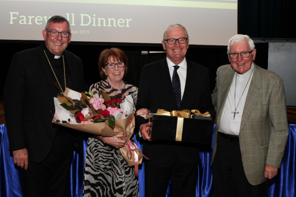 Retired CEDoW Director of Schools, Peter Turner, honoured at farewell celebrations