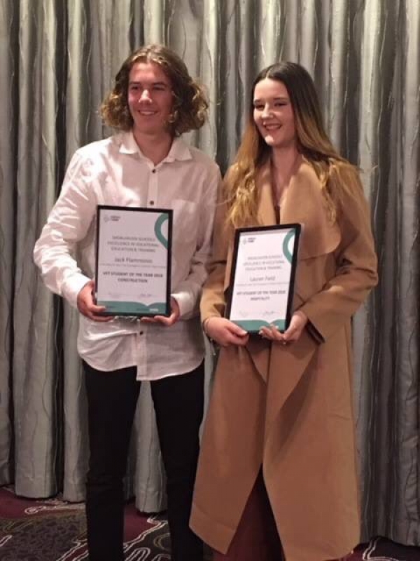 St John’s students stand out at Shoalhaven VET Awards