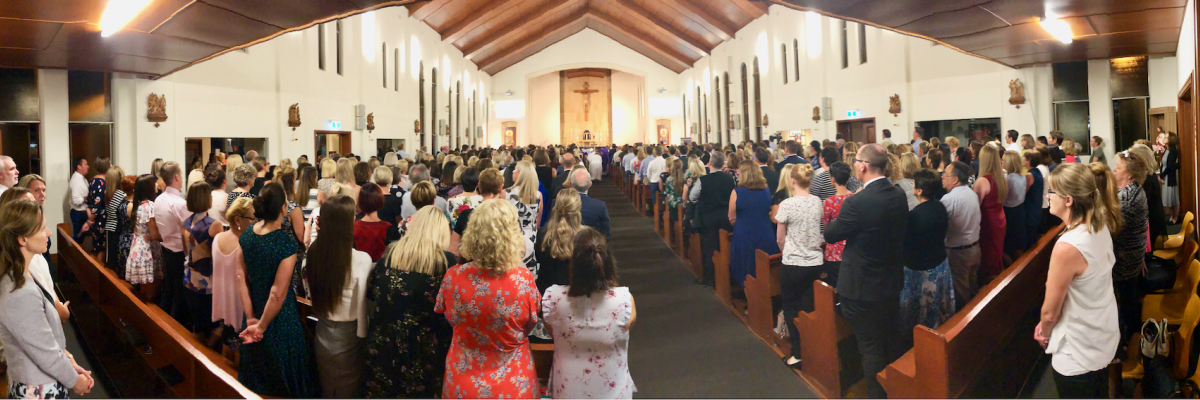 "The future has a name, and that name is HOPE": hundreds of CEDoW staff gather to celebrate Diocesan Education Mass
