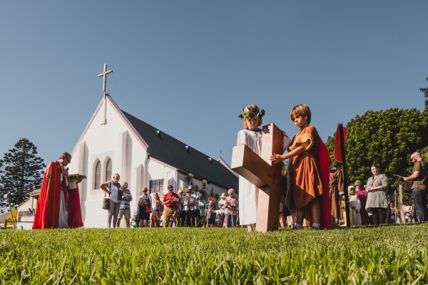 Milton countryside sets the scene for Holy Week celebrations