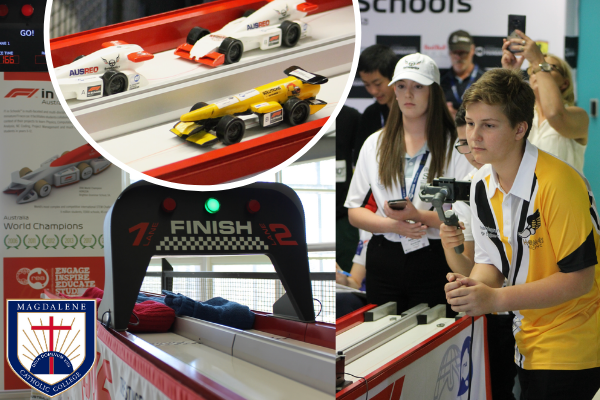 Magdalene students race to success in F1 in Schools competition