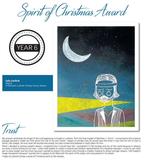 CEDoW's winning artworks and explanations from the Sydney Archdiocese Christmas Art Competition ...